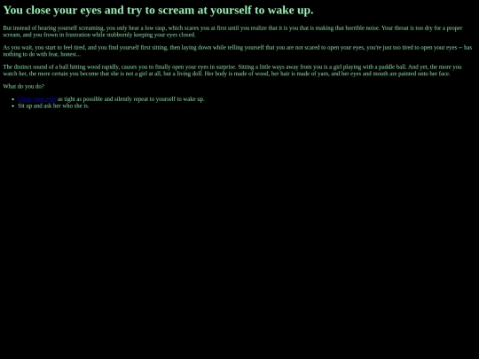 Field of flowers/closeeyes screenshot