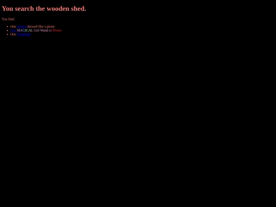 Inside Shed/searchshed screenshot