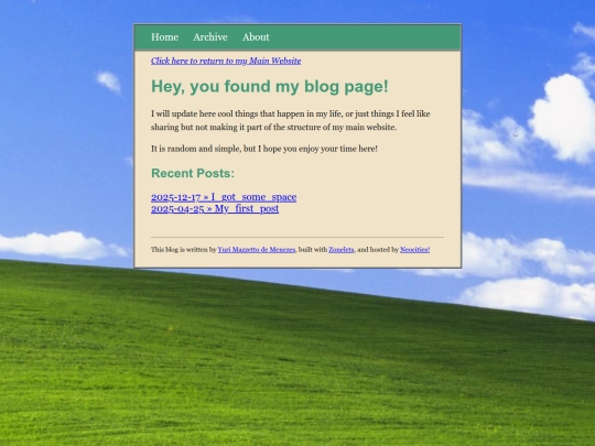 blog screenshot