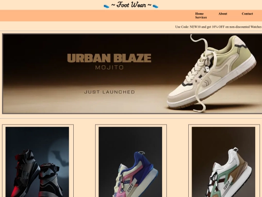 FootWear/footwear screenshot