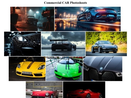 PhotoShoot/Photoshop/CommercialCARPhotoshoots screenshot