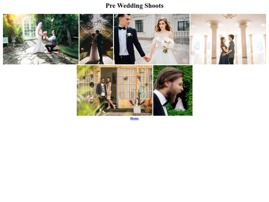 PhotoShoot/Photoshop/PreWeddingShoots screenshot