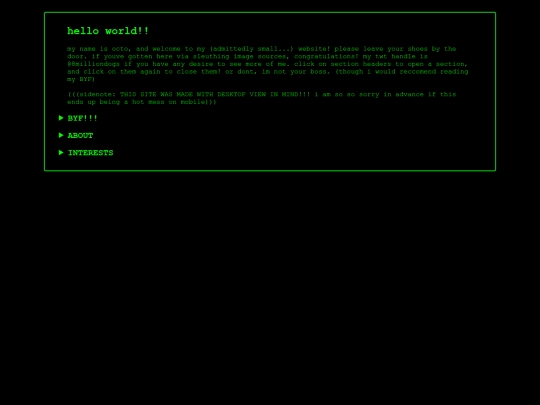 index screenshot