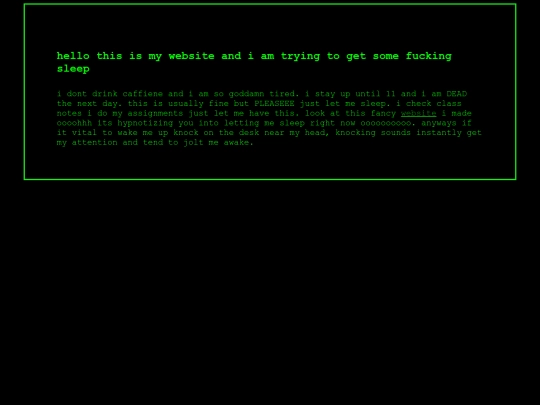 sleep screenshot