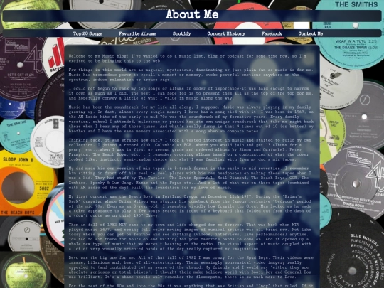 aboutMe screenshot