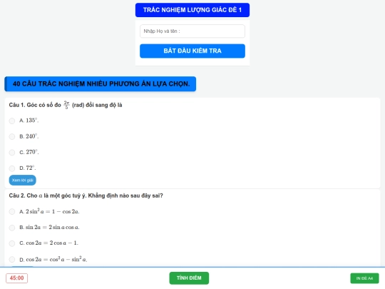 Toán lớp 11/tracngh_lgd1 screenshot