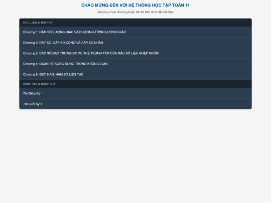Toán lớp 11/viducttoan11hk1 screenshot
