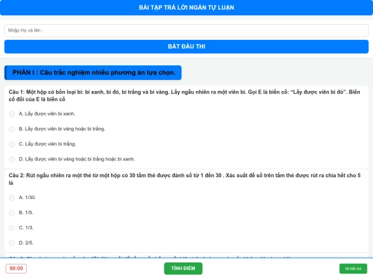 Toán lớp 12/baitapsachgiaok screenshot