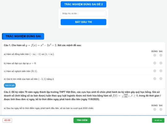 Toán lớp 12/traloids_dhhsd2 screenshot
