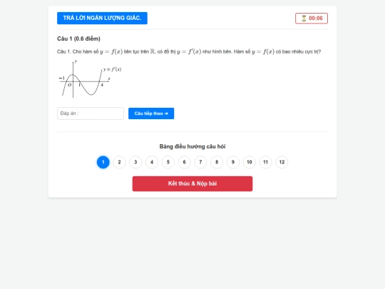 Toán lớp 12/traloing_dhhsd1 screenshot