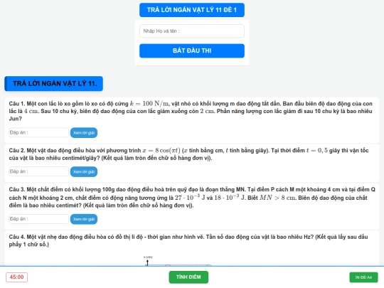 Vật lý 11/traloinganddd1 screenshot