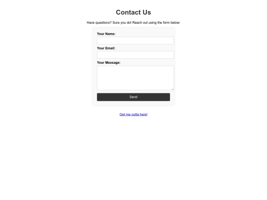 contact screenshot