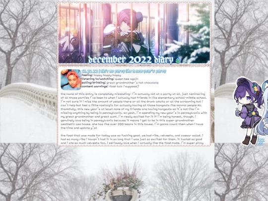 personal/diaries/dec2022 screenshot