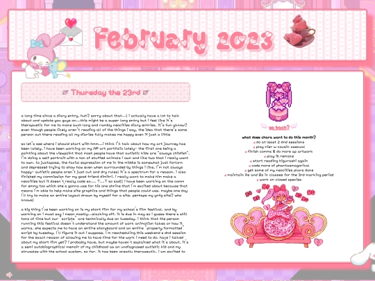 personal/diaries/feb2023 screenshot