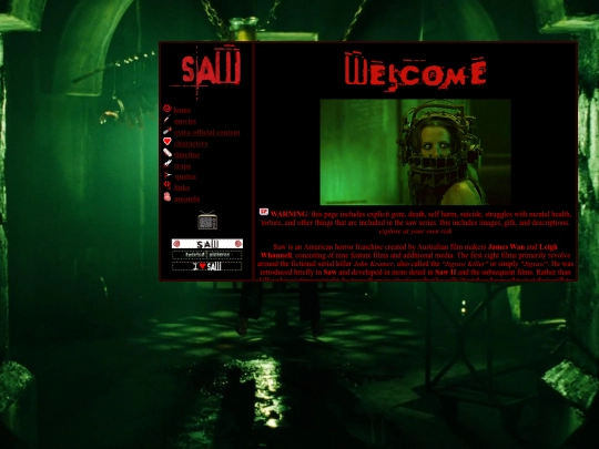 shrines/saw/home screenshot