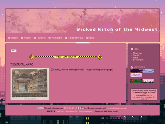 essays/theatricalmagic screenshot