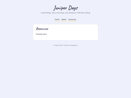 resources screenshot