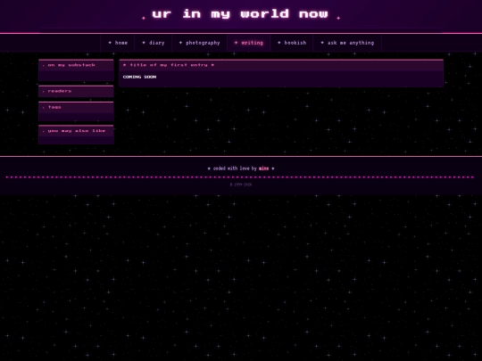 writing_pages/firstentry screenshot