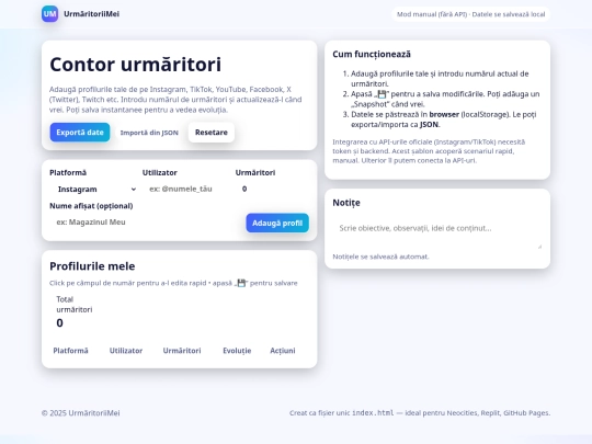 contor_urmaritori_index screenshot
