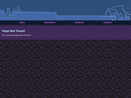 not_found screenshot