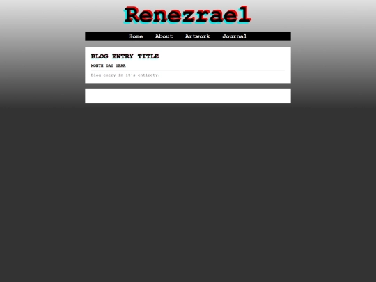 Renezrael/blog/fulltest screenshot