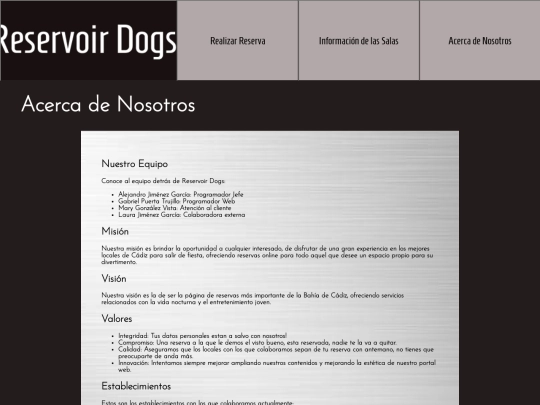 nosotros screenshot