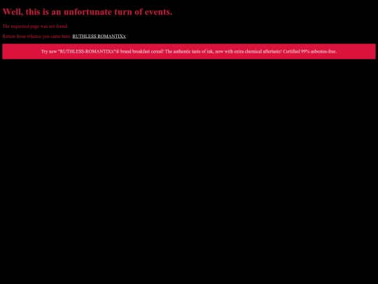 not_found screenshot