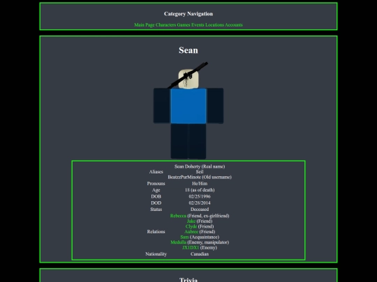 sean screenshot