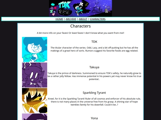 characters screenshot