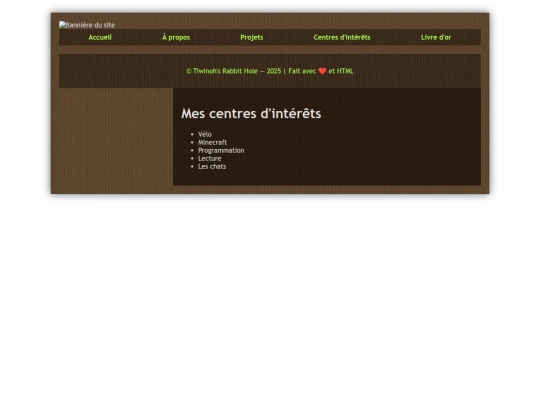 interets screenshot