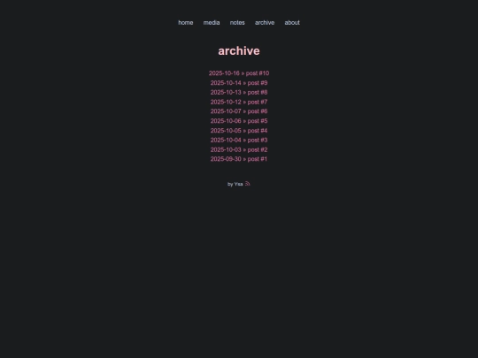 archive screenshot