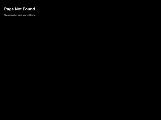 not_found screenshot