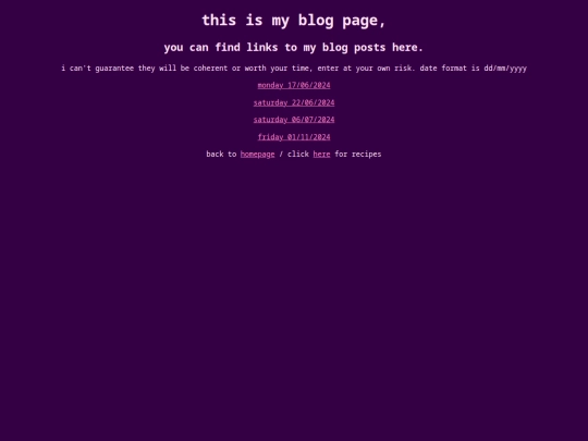 blog screenshot