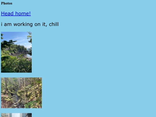 photos screenshot