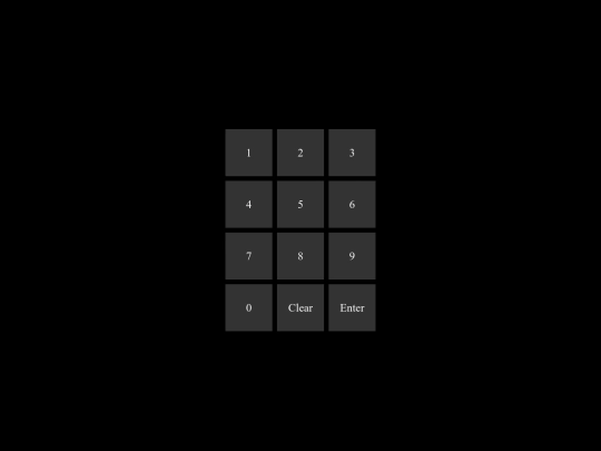 keypad screenshot
