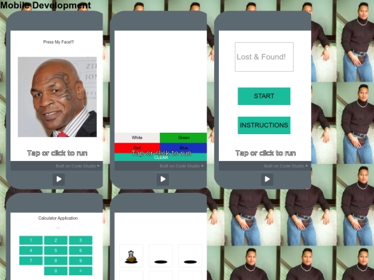 mobDev screenshot