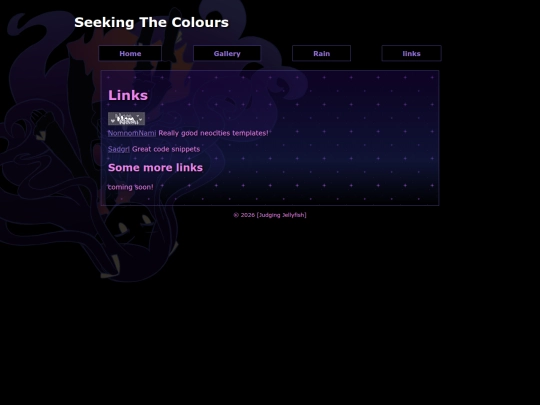 links screenshot