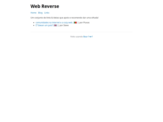 links screenshot