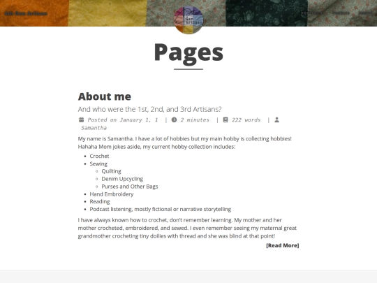 page screenshot