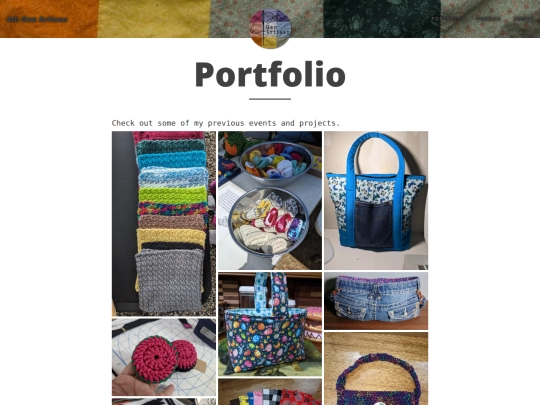 portfolio screenshot