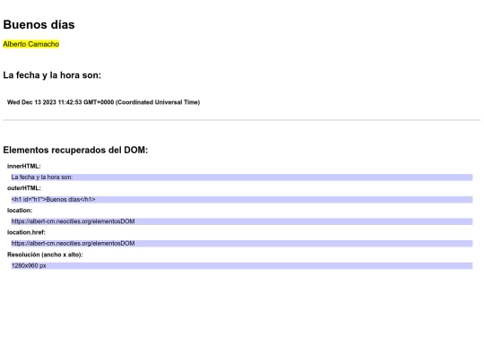 elementosDOM screenshot
