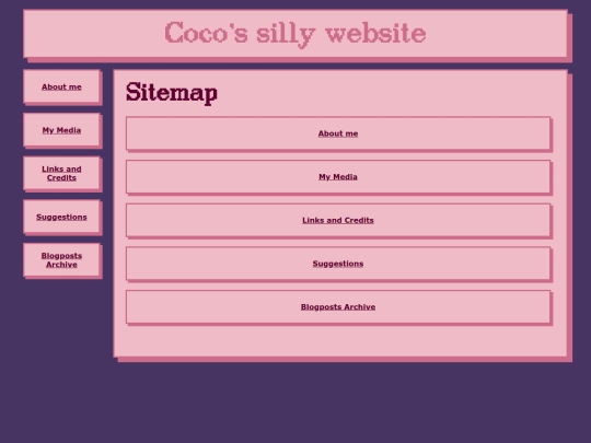 sitemap screenshot