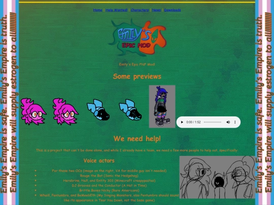 EpicMod/Help screenshot