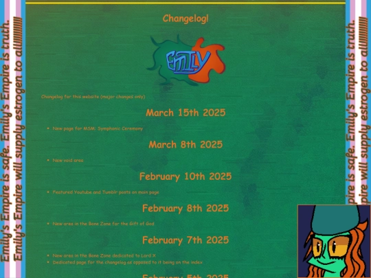 changelog screenshot