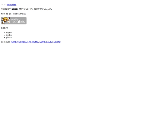 index screenshot