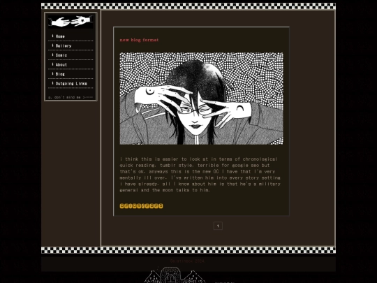 blog screenshot