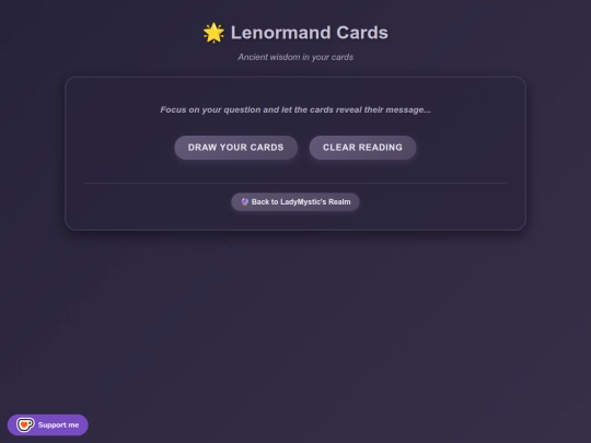 lenormand_oracle screenshot