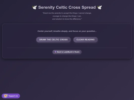 serenity_celtic_cross screenshot