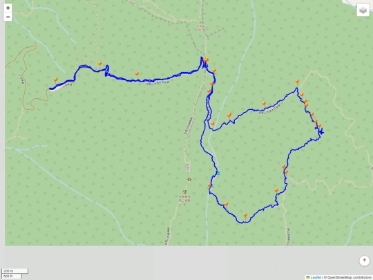 back_to_hsinchu/2025-12-21_加里山大坪支線2.5k和中線O走_wadi_locker_zf4 screenshot