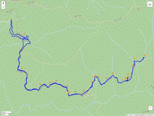 back_to_hsinchu/2025-12-28_羅山林道南線探霞山登山口未竟_wadi_locker_zf4 screenshot